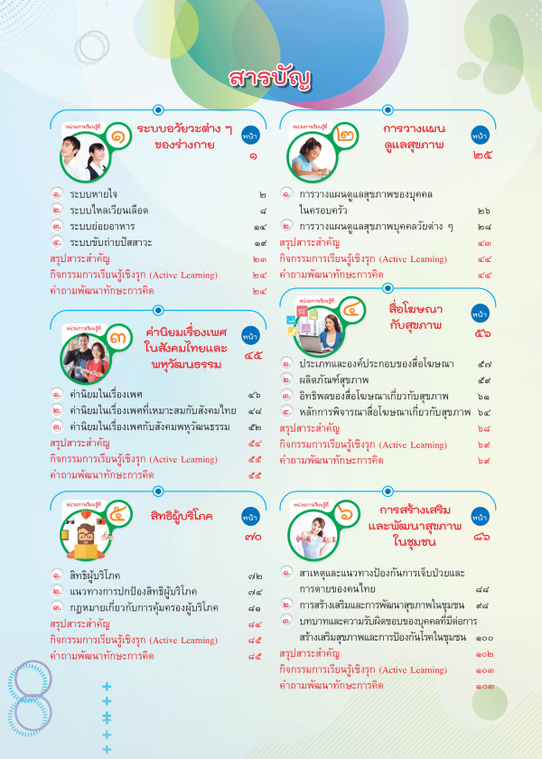หนังสือเรียนรายวิชาพื้นฐาน สุขศึกษา ม.5 - Image 2